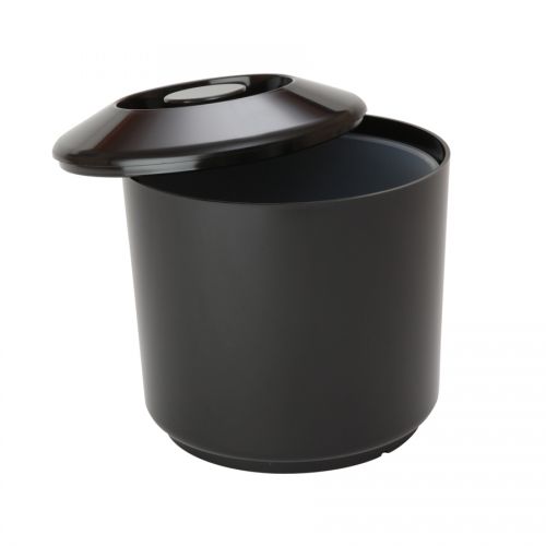 Plastic Ice Bucket 4ltr Black