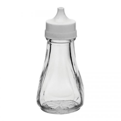 Salt Clear Glass & Plastic 8cm