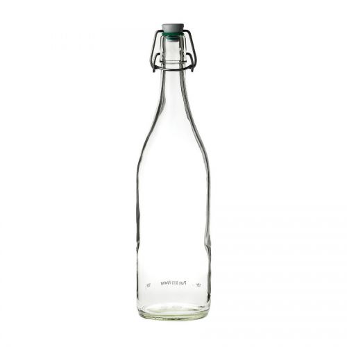 Water Bottle 1ltr Green Top