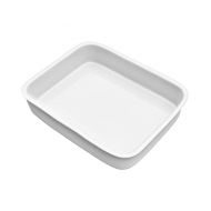 White Ceramic Baking Dish GN1/2 65mm size.