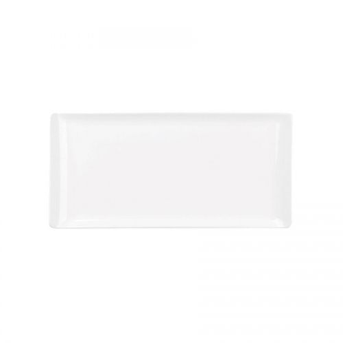 Rectangular White Melamine Buffet Tray