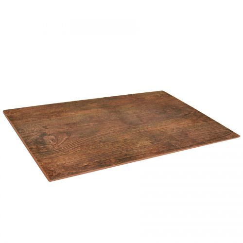 Rustic Wood 1/1 size Melamine Tray