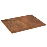 Rustic Wood 1/2 size Melamine Tray