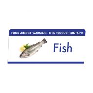 Allergen Buffet Notice Fish