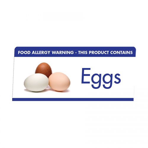Allergen Buffet Notice Eggs