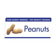 Allergen Buffet Notice Peanuts