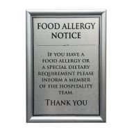 Allergen Wall Sign Dietary Requirements A4