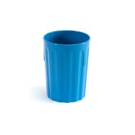 Polycarbonate Tumbler Fluted 9oz Blue