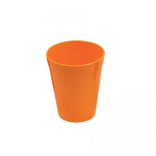 Polycarbonate Tumbler Fluted 5.25oz Orange