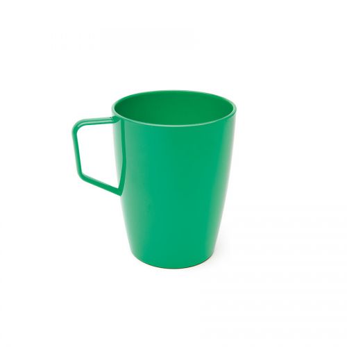 Handled Mug Green Polycarbonate 28cl