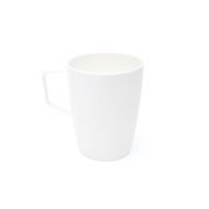 Handled Mug White Polycarbonate 28cl