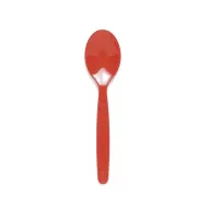 Harfield Polycarbonate Dessert Spoon Small Red 17cm