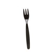 Polycarbonate Fork Small 17cm Black