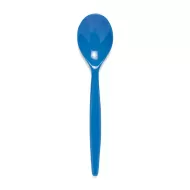 Harfield Polycarbonate Dessert Spoon Standard Blue 20cm