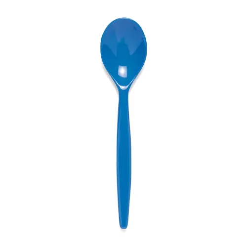 Harfield Polycarbonate Dessert Spoon Standard Blue 20cm