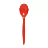 Harfield Polycarbonate Dessert Spoon Standard Red 20cm