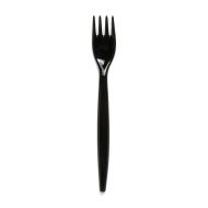 Polycarbonate Fork Standard 20cm Black