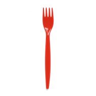 Polycarbonate Fork Standard 20cm Red