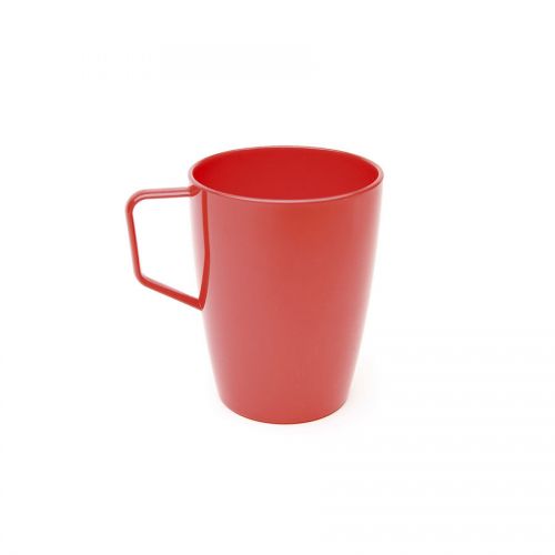 Mug Red Antibacterial Polycarbonate 28.5cl