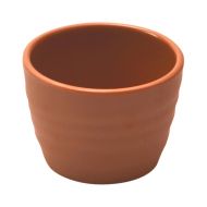 Terracotta Melamine Rippled Ramekin 7.5cl