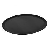 Black Melamine Plate 43.4cm