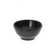 Melamine Round 10cm Black Bowl