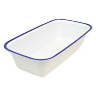 Enamelware Melamine 1/3 Size Dish 176 x 325 x 80mm