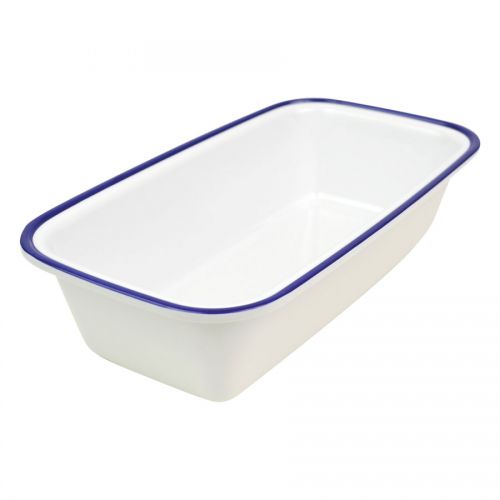 Enamelware Melamine 1/3 Size Dish 176 x 325 x 80mm