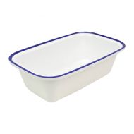 Enamelware Melamine 1/4 Size Dish 265x162x80mm 1.5L