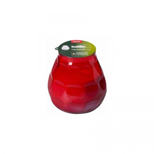 Twilight Low Boy Candle Red