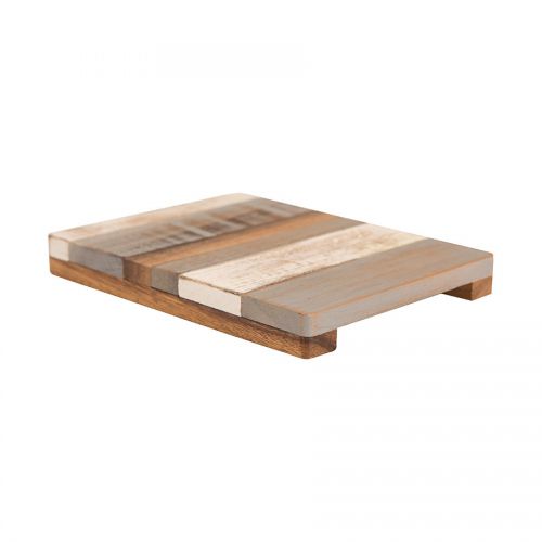 Rectangular Acacia Trivet 20 x 15 x 2.5cm