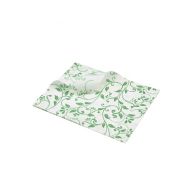 Greaseprof Paper Green Floral Print 25 x 20cm