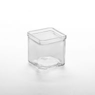 Square Glass Jar 8oz