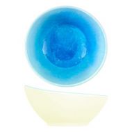 Blue Bali Water Melamine Curved Bowl 144x141x70mm