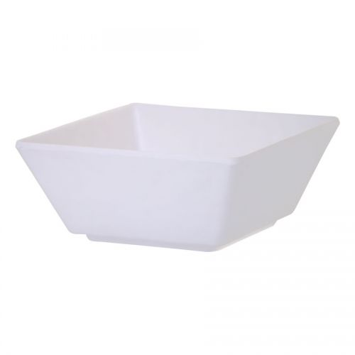 Mirage Martello White 24cm Square Bowl 3L