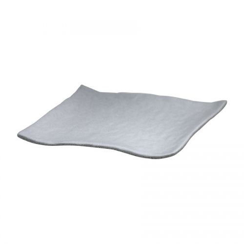 Mirage Martello Grey Square Platter 28cm