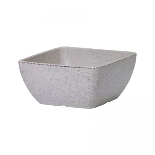 Mirage Piazza Sand Square Bowl 24.5cm 4L