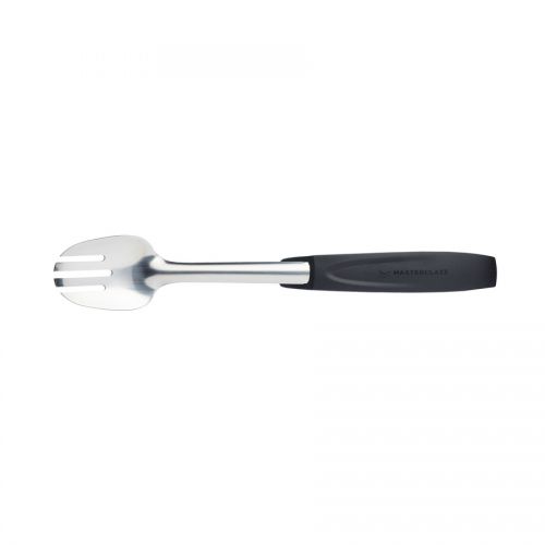 Stainless Steel Buffet Salad Fork - Black