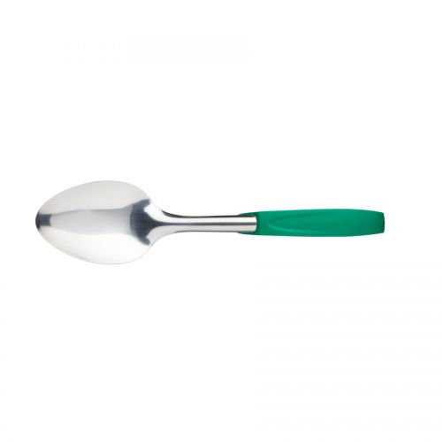 Stainless Steel Serving Spoon - Green