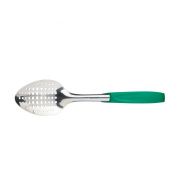 Stainless Steel Slotted Spoon - Green