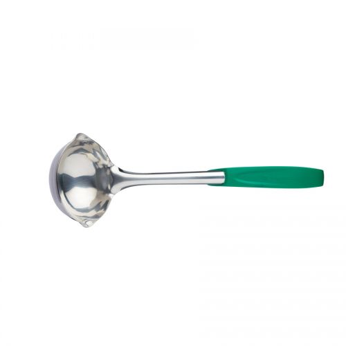 Stainless Steel Soup Ladle - Green