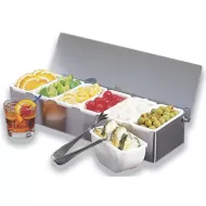 Lockhart Garnish Dispenser 5 Compartments