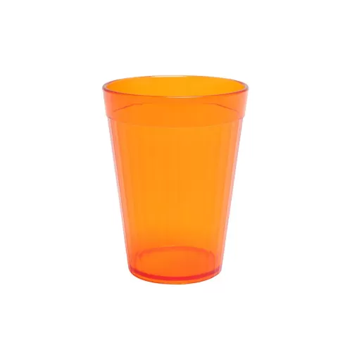 Harfield Polycarbonate Translucent Orange Tumbler 7oz 20cl