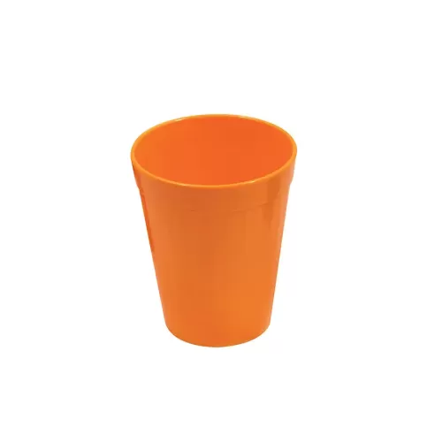 Harfield Polycarbonate Orange Fluted Tumbler 5.25oz 15cl
