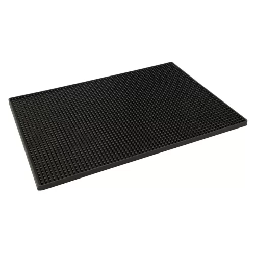 Beaumont Deluxe Black Rubber Bar Mat 18