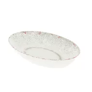 Dalebrook White Casablanca Melamine Oval Bowl 42x28x7cm 3.8 Litre