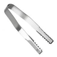 Urban Bar Ergo Large Stainless Steel Ice Tongs 17cm