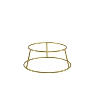 Genware Gold Anti-Slip Round Buffet Riser 10cm