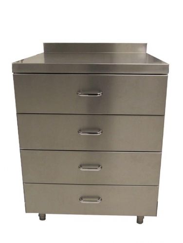Stainless steel 3 Drawer Unit Parry DRAWER3