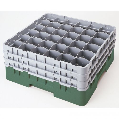 Camrack Glass Rack 36 Compartments Navy Blue
